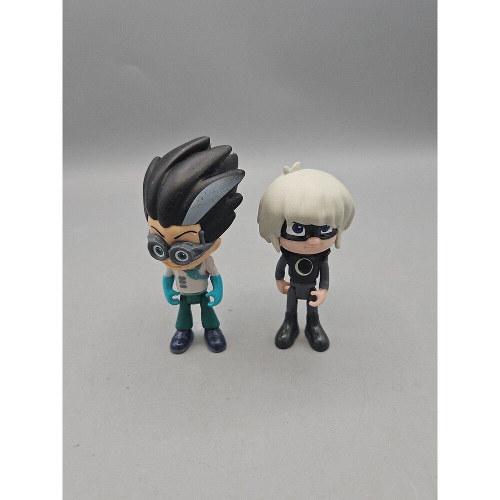 PJ Masks Villains Romeo Luna Girl posable action figure 3” just play Lot 2